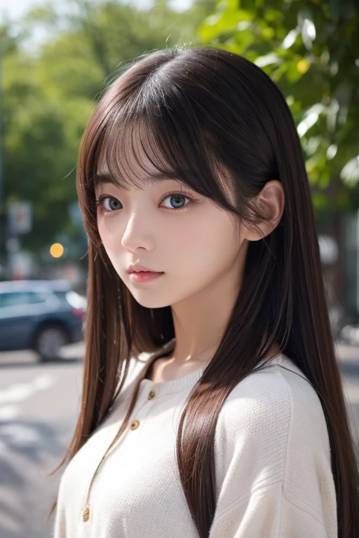 One Girl、Long Hair、Odd Eye