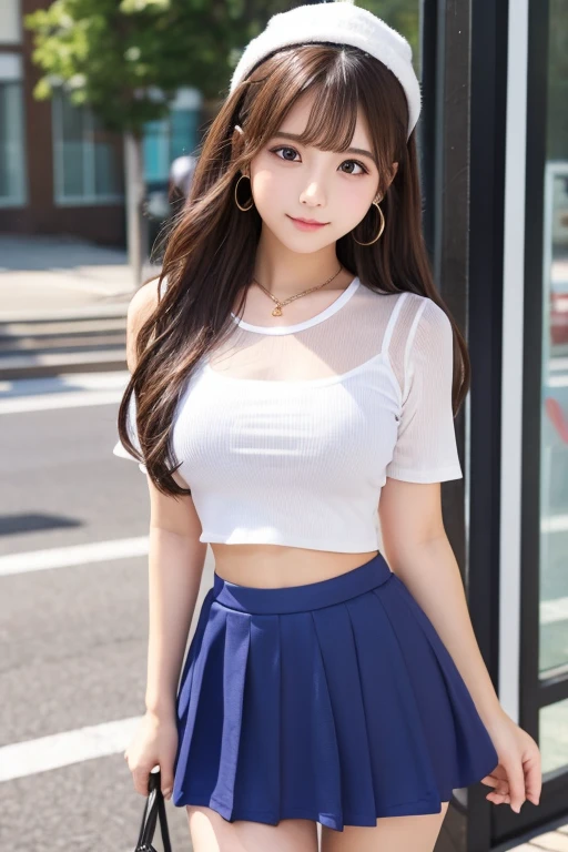 Best Quality Detail:1.2, realisitic, 8K UHD, hight resolution, 1girl in:1.2, The ultra-detailliert, High quality textures, intricate detailes, detaileds, Very detailed CG, High quality shadows, Detail Beautiful delicate face, Detail Beautiful delicate eyes, depth of fields, Ray traching, in her 20s, Pretty Kpop Girl, Korean Urzan Face:1.1, Slender face, ulzzang -6500-v1.1:0.6, pureerosface_v1, gloweyes, teak, Glossy lips, perfectbody、Wearing a high school uniform,((wearing skirt))、Very very cute face、(wearing t-shirts)、(panties on)、((no-bra)),((Nipples are see-through)),fascination pose、((The skirt is lifted by the wind、Panties are visible:1.2,)),mekosji,Crisp focus:1.2,Cute woman with perfect body shape:1.4,The best smile,A slender,abdominals:1.2,Cameltoe、Photorealsitic:1.4, ultra-detailliert, photos realistic, Full Color RAW Photos, Fuji Film(Medium format:1.2), Hasselblad:1.2, Carl zeiss:1.1, Incredible dynamic range photography(UTIL_Art by Smoose-768:1.1), hight resolution, High pixel count, clear details, crisp image, Natural color reproduction, Noise Reduction, High fidelity, qulity, Software Improvements, Upscaling, Optimized algorithms, Pro-level retouching、((Shibuya、Park at night))
