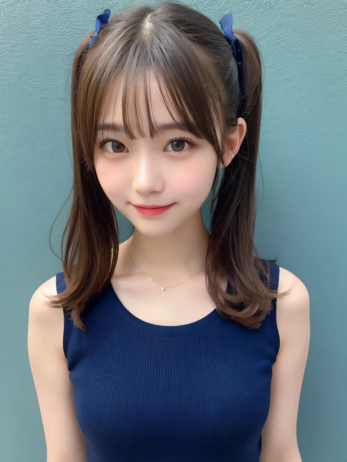 highest quality、8K、ultra high resolution、Super detailed face and eyes、Highly detailed face and skin texture、glowing skin、shiny skin、master piece:1.3、1 girl、super detail face、delicate eyes、double eyelid、full shot、short ponytail、20-year-old、brown hair、A sluggish smile、smile with teeth showing、open your mouth and laugh、underwear、sexyなunderwear、Erotic、Eroticチック、sexy、sexyポーズ、Bewitching