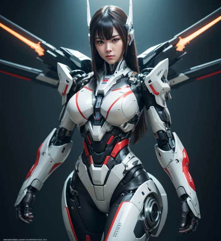 Textured skin, Super Detail, high details, High quality, Best Quality, hight resolution, 1080p, hard disk, beautiful,(War Machine),(Rocket Missile),Beautiful Cyborg Woman,Mecha Cyborg Girl,Battle Mode,Girl with a mecha body,A powerful cyborg woman, sleek and futuristic, with advanced mechanical augmentations that enhance her strength and capabilities.