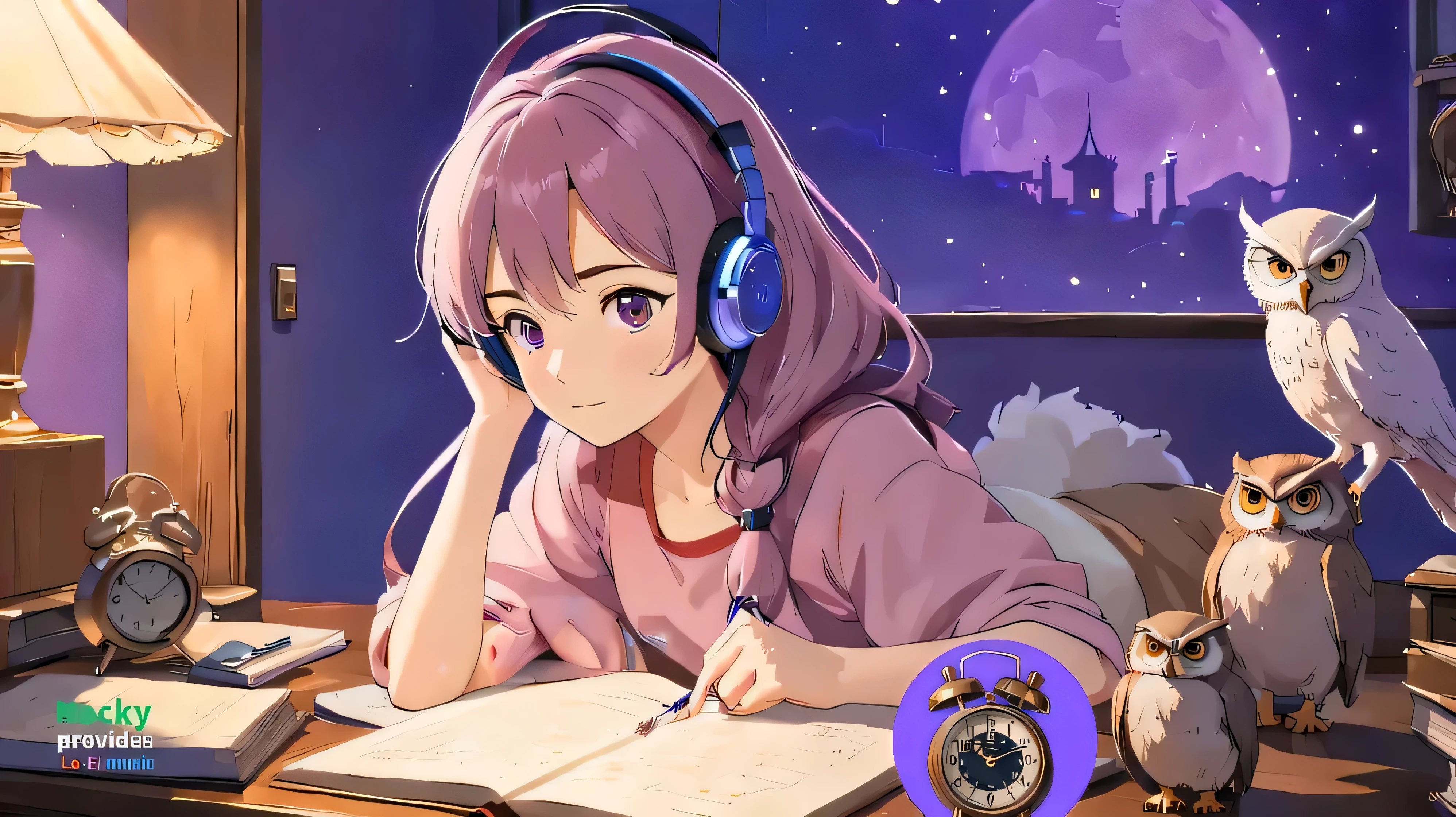 Cut out some of the text and hair