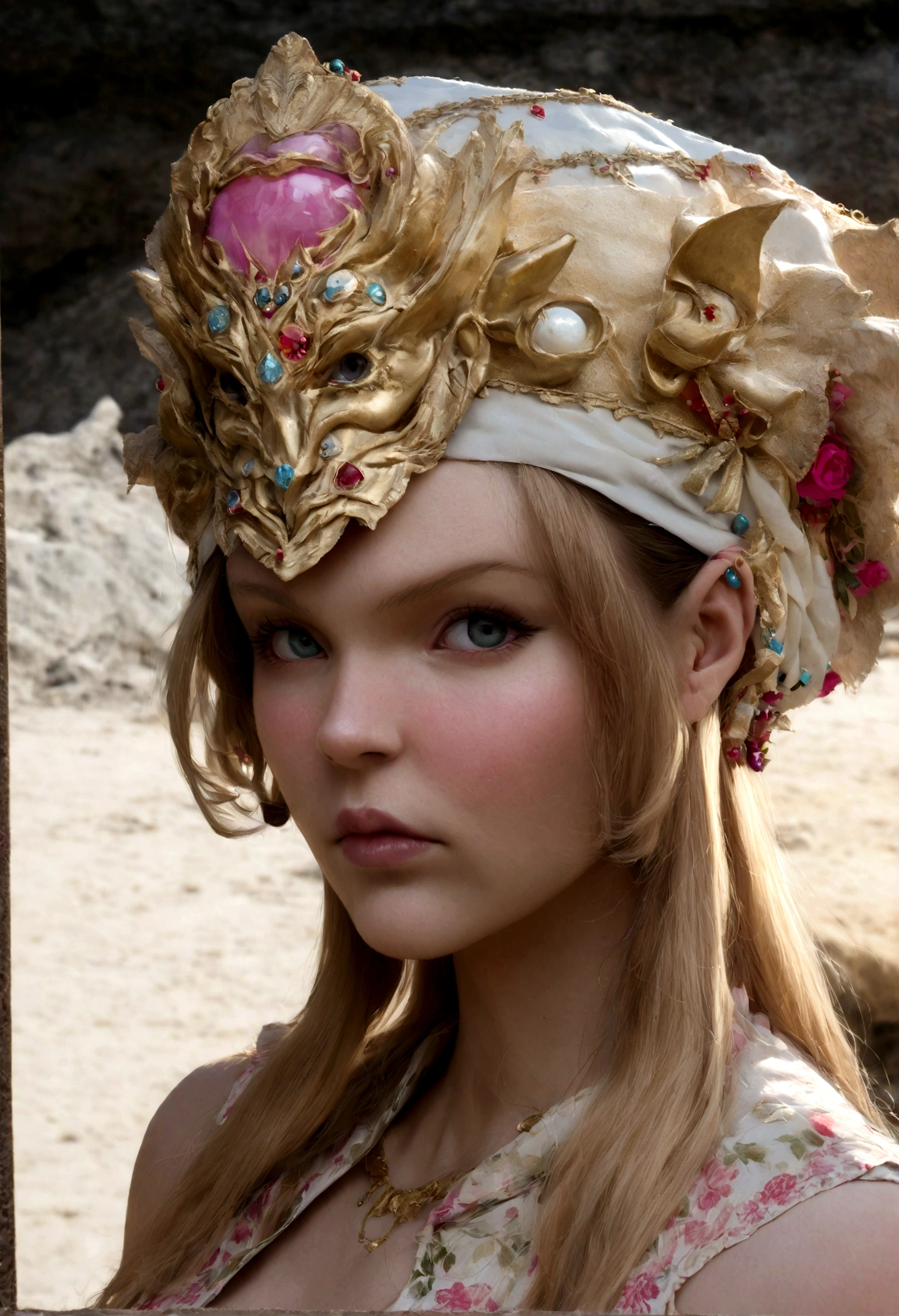 Une belle photo RAW, photorealistic, La meilleure qualité, belle brune, detailed skin, serious look,  Photo d&#39;une belle femme ébène mexicaine-africaine, j&#39;aime Androide 18 de Dragon Ball vêtements de Noël sexy