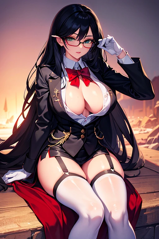 Japanese cartoons, DJ Girl, DJ, DJ girl, earphone, carnival, (Highest image quality),masterpiece,best quality,extremely detailed CG wallpaper, extremist_detailed,(movie lighting:1.1), (Cold Face), Green Eyes, 1 Girl, Solitary, dark green_hair, short_hair, masterpiece, best quality, a young japanese woman with glasses, 1 girl, beautiful detailed eyes, beautiful detailed lips, extremely detailed face, long hair, slim, 25 years old, wearing sunglasses on her head, black jacket, white button-up shirt, purple gloves, shorts, thigh highs, garter belt, detailed clothing, masterpiece, photorealistic, 8k, cinematic lighting, vibrant colors, elegant, fashion portraitAraffe dressed as a snow White with a red bow and a red bow, Beautiful vampire queen, 臉紅 realistic role play, 《Adventure Treasure》Marceline, anime girl role play, 4K HD snow White hair, Beautiful vampire queen, snow White as a d &D Fighter, snow White, anime role play, role play, Vampire Camilla, Has long black hair, on the street,Torn clothes,big breasts big areolamasterpiece, best quality, high quality, Very detailed CG uniform 8k wallpaper, blossoming landscape, dry place,such as an empty desert, dearest, cunning, mono lake, common tree, 3D digital painting, Award-winning photography, Bokeh, Depth of Field, HDR, bloom, Chromatic Aberration, Reality, Very detailed, Popular on artstation, Popular on CGsociety, Wheels within wheels, High Detail, Dramatic, midjourney's Artwork 1Girl, (Dakota:1.0), blue eyes, Pixie Short Hair, blush, Human Resources Bikini (Large Breasts:1.0), (Large areola:1), , (Pure face_V1:0.5) Increase height Clothes got wet