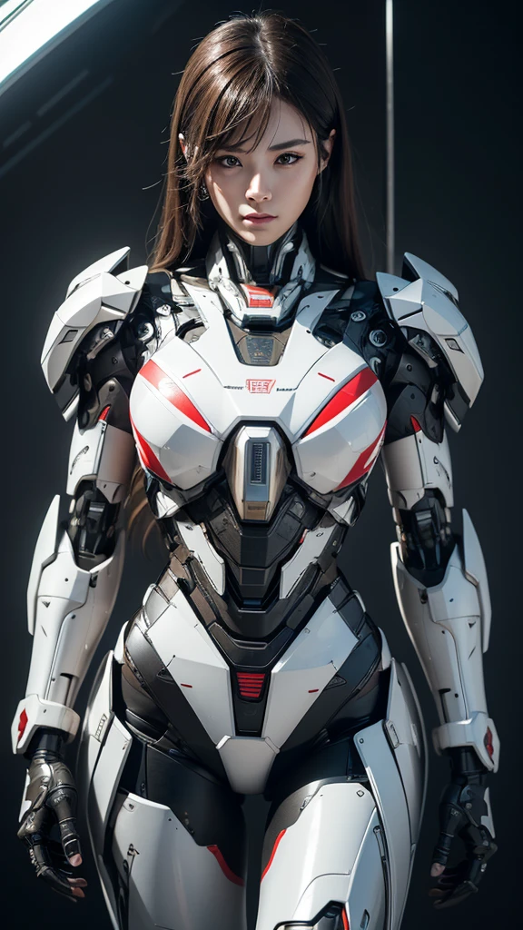 Textured skin, Super Detail, high details, High quality, Best Quality, hight resolution, 1080p, hard disk, beautiful,(War Machine),(Rocket Missile),Beautiful Cyborg Woman,Mecha Cyborg Girl,Battle Mode,Girl with a mecha body,A powerful cyborg woman, sleek and futuristic, with advanced mechanical augmentations that enhance her strength and capabilities.