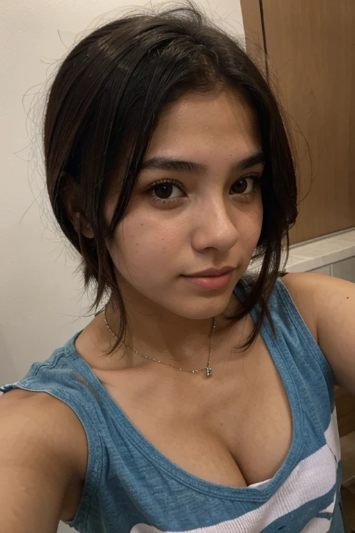 Selfie of 15 year old Latin girl