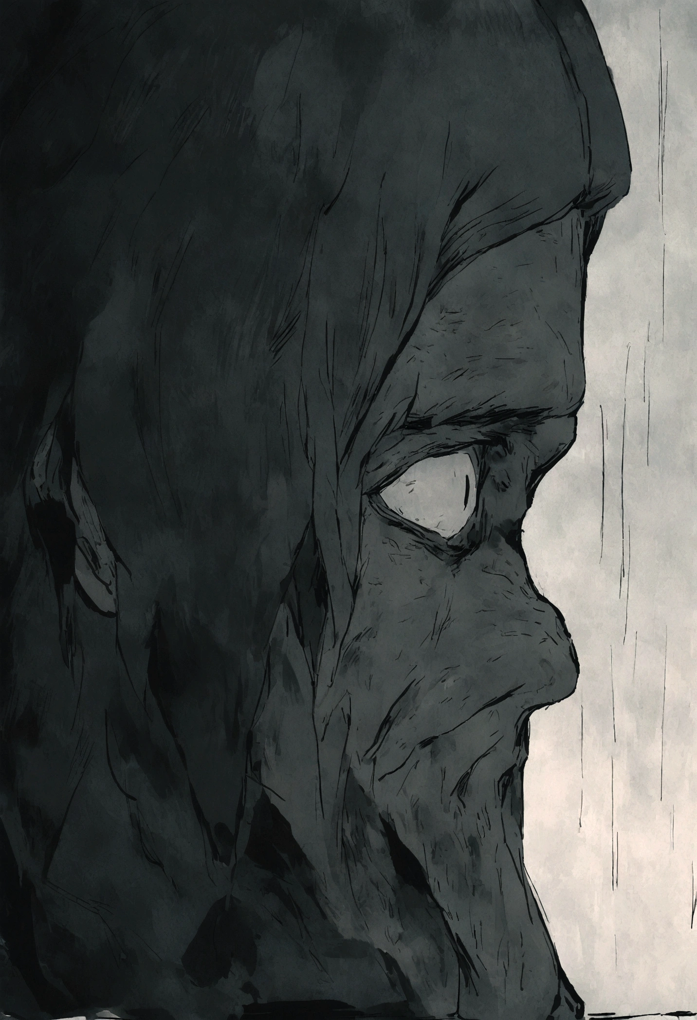 The Soul of an Akita,Rolling in the graveyard,Q version,Simple lines,The face is dirty