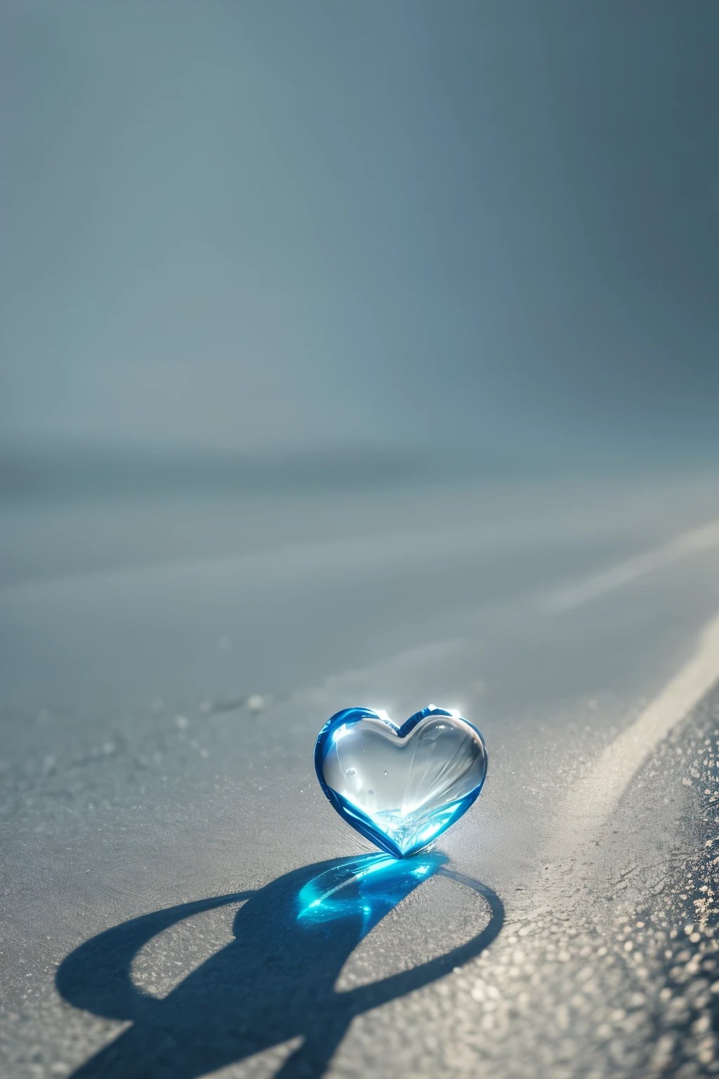 The heart is as pure as a drop of water
