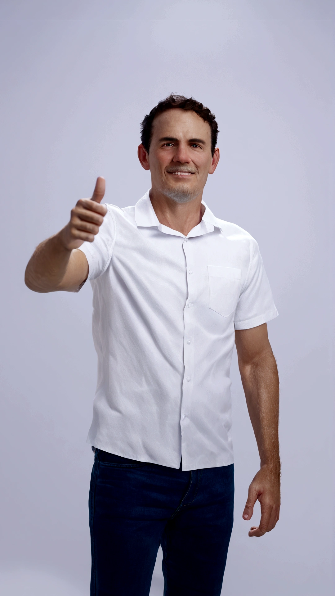 Personagem de desenho animado e camisa branca, um personagem animado, Caractere estilizado, animation style rendering, 3D estilizado, Arnold Maya rendering, Stylized 3D rendering, toon render screenshot, Personagem 3D, Personagem 3D, Stylized 3D rendering, 3D character rendering, personagem de desenho animado, Personagem de close up, Pose de personagem, (Estilo Pixar) (parte mestre:1.2) (Bokeh) (melhor qualidade) (pele detalhada) (textura detalhada) (8K) (argila) (cinematic lighting) (sharp focus,Senta e vaza a parte superior do corpo