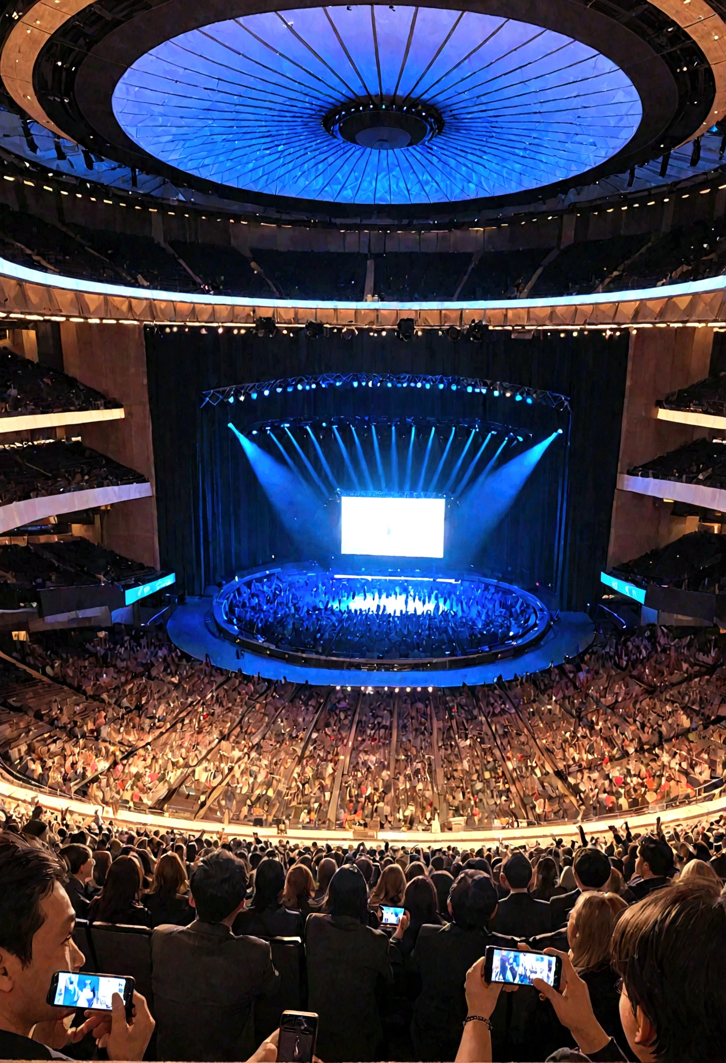 Madison Square Garden、concert、audience、Enthusiasm