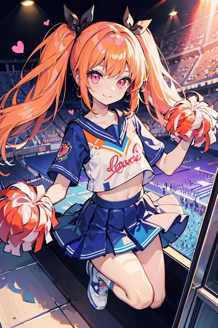 Dynamic Angle, ((((Detailed eyes and detailed face: 1.2)))))), (((Perfect human hand, super detailed human 5 fingers)))), ((Perfect human foot)), Upper body, 1 or 2 girls, Smile, Wolf ears, Wolf tail, Pink eyes, Hair between eyes, (Wink)))), D Cup, cleavage, Striped hair, (Colorful hair color: 1)))))), (( Random hair color: 1))), variegated hairstyle: 1, twin tails, ultra-detailed gradient hair, (((T-shirt with the kagenari logo))), professional designer, fashion leader, ruffled dress, love live, jewelry, backstage, best stage, climax, professional stage, (holding the microphone in your left hand and singing emotionally, overflowing emotions, Best smile))), singers, vocalists: 1, idols, divas, professional stage, professional lighting, live lighting, averting gaze, fan service: 1, ((((satellite photo seen from the audience)))), ((((Panchira, cute panties))))