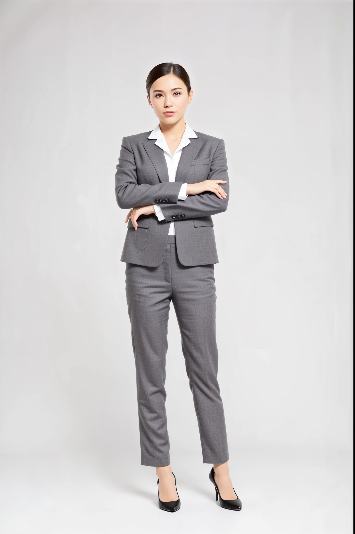 Girl in suit, full body portrait posing, Business suit, professional corporate portrait, office clothes, wearing fashion suit, Business clothes, fully body photo, portrait full body, wear suit, full body portrait shot