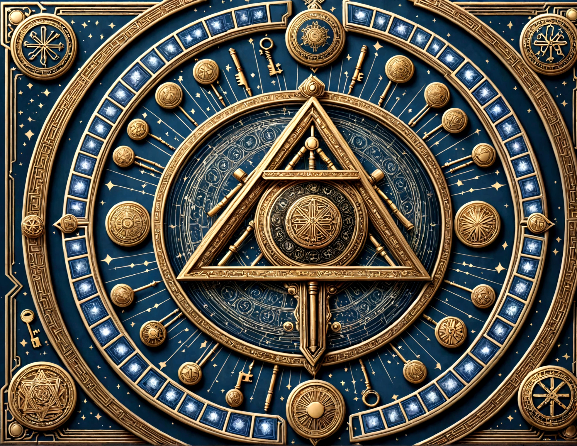 icon, Faction icons in card games, A circular icon, Key of Solomon, Hexagonal magic circle, Circular border with text