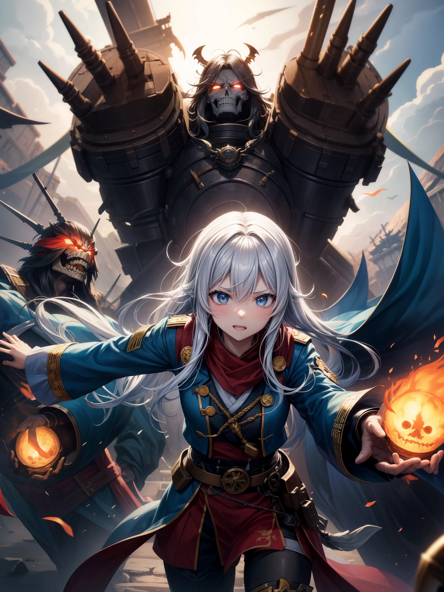 shortage々Running through the clear sea「Iron Pirates」teeth、A pirate crew that combines fear and legend.。彼らの船teeth巨大な鉄で覆われ、Like an impregnable fortress, unshakable by storms and bombardment。船体にteeth無数の傷と凹みが刻まれており、Each one is a testament to the fierce battles of the past.。
海賊団の旗にteeth、A skeleton with sharp eyes is depicted above two crossed swords.、It scares the viewer。The flag is high々When it flutters、周囲の船teeth慌てて退避するか、We have no choice but to raise the flag of surrender.。艦内teeth無数の鉄製の装飾と機械で満たされ、The atmosphere is reminiscent of a factory in another world.。
Iron Piratesの船員たちteeth全員、He has iron-hard muscles and a cold gaze.。彼らの身体にteeth無数の戦傷が刻まれ、This further fuels their fears。装備teeth鉄製の鎧と重厚な武器で、In combat, it can crush enemies instantly with a single powerful blow.。
船長teeth「Iron Fist」He is a ruthless man called、その手にteeth常に巨大な鉄のハンマーが握られています。船長の命令teeth絶対であり、彼の前で逆らう者teeth即座に鉄拳の餌食となります。彼の声teeth雷のように響き、With just one command, the crew moves in perfect unison.。
Iron Piratesの船内にteeth、The gold and silver treasures collected as loot are piled up like mountains.。それらteethすべて過去の略奪で得たものであり、It speaks to their ruthlessness and power.。Not just treasure、There are also many strange machines created by engineers.、それらteeth戦闘や航海において彼らの大きな力となっています。
Also、Iron Piratesの最も恐るべき特徴teeth、The number of people loaded onto the ship々This is the mechanism.。Iron cage、Hidden Cannon、Mechanical traps etc.、Devices have been installed throughout the area to immediately capture intruders.。This、Even if the enemy boards the ship、逃れることteethほぼ不可能です。
Iron Piratesの名teeth、Echoing across the seven seas、Even merchant ships and warships fear encountering them.。その名声と恐怖teeth、Built with iron will and ruthless force,、This is also the reason why they continue to reign as masters of the seas.。