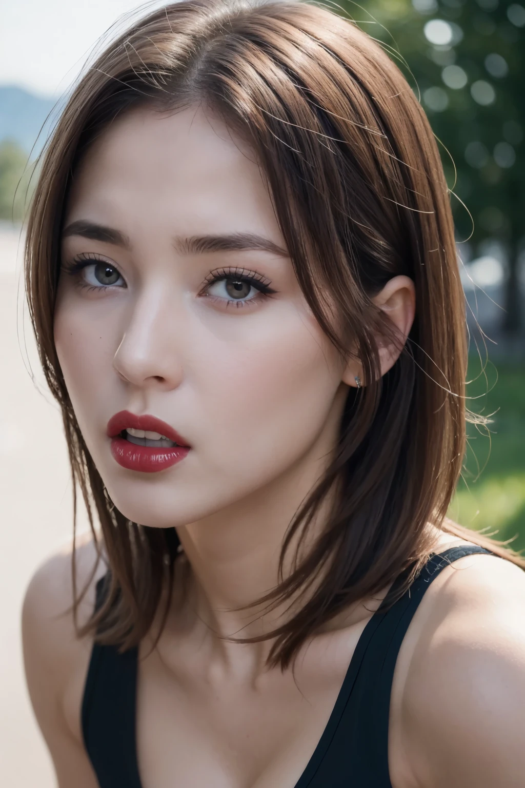 Red Lip、Natural mouth