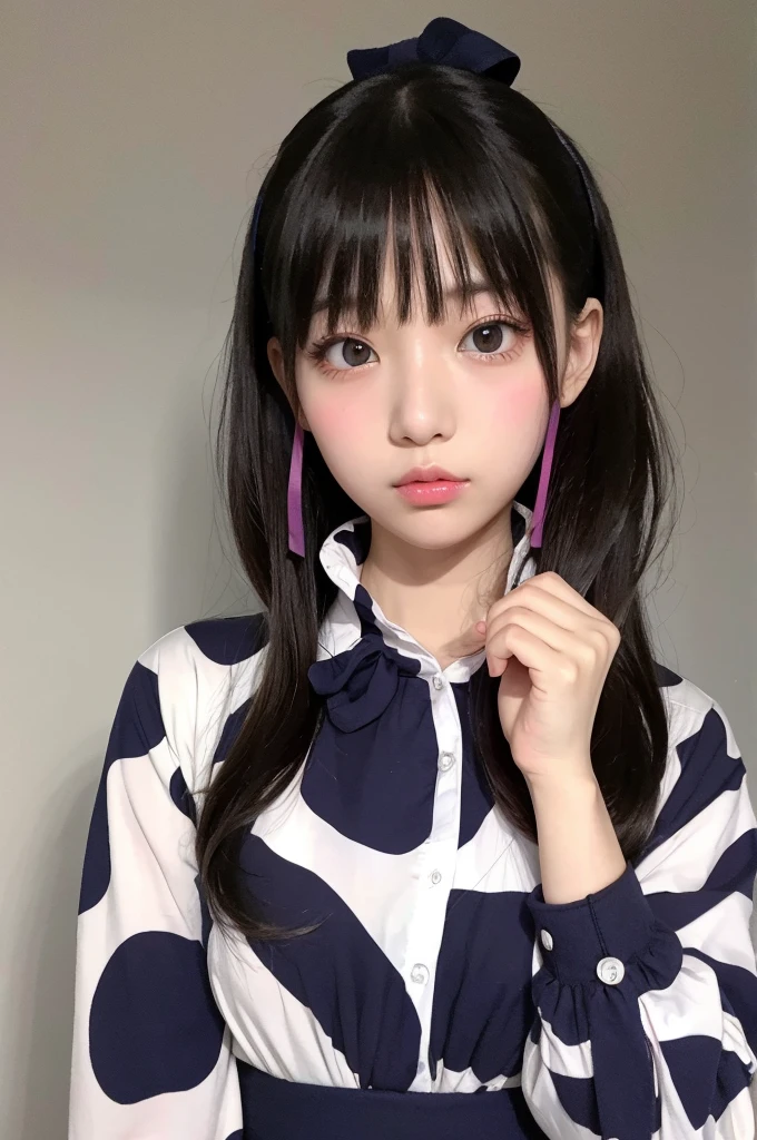 Beauty Confused eyes Menhera ribbon lure(Roll it up and show it off)