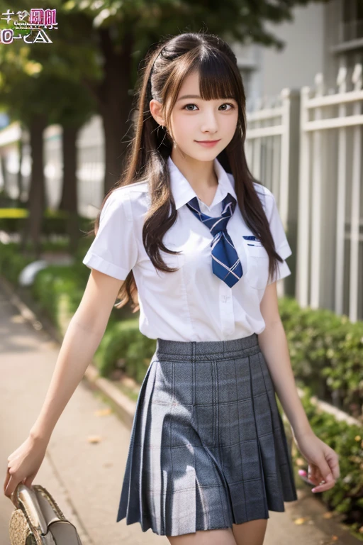 masterpiece, highest quality, High resolution, One girl､School uniform