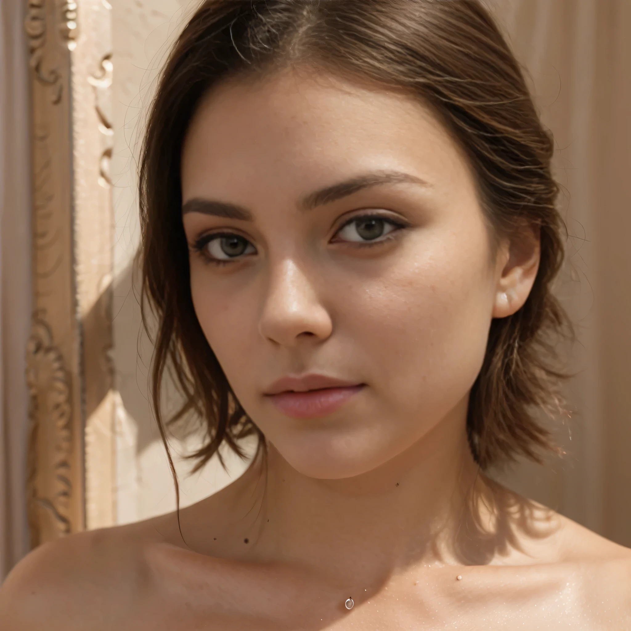 Femme, mais il y a des signes subtils de masochiste sur son visage. C'est possible, ses yeux sont trop brillants et perçants, elle sourit trop largement, et il y a de légères cicatrices sur son corps, qui suggèrent l'automutilation. His style is generally clear , spicy and unique, avec des piercings, tatouage, vêtements sombres et maquillage. Elle peut agir avec moins de confiance, que d'habitude., comme si elle avait peur que tu connaisses son honteux secret
