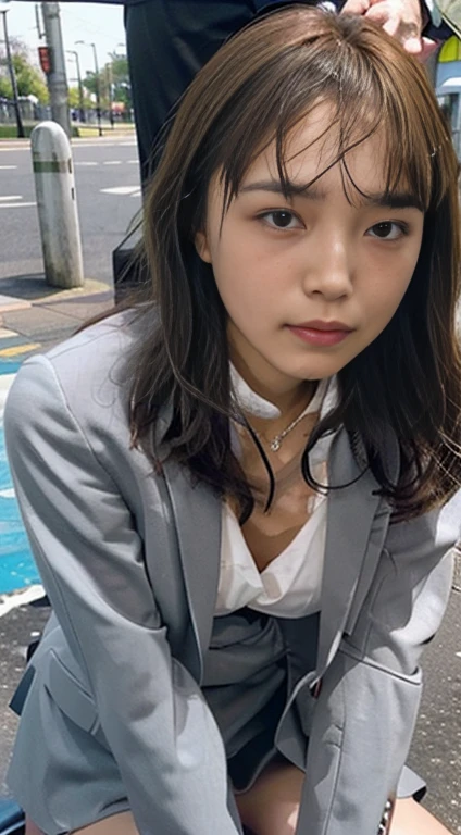 (masterpiece, 16k,8k,4K ,Very detailed:1.1),(Beautiful Face:1.1),(One Girl:1.1),Age 25,Japanese Girls,(Jewelry Lifting:1.3),(urination:1.4),(Embarrassing:1.2), Open your mouth,I opened my eyes,Medium Shot,Moaning,(traces of saliva), Eyes Wide Open, (Frowning),(Crazy Eyes) ,Heavily wet,(Wet thighs),(Open leg pose),C cup breasts,(cum running down her legs),Black Hair,Squirting on your own, Wet clothes, The face of a talented person,I can't hold my Squirting, doggy pose, Her body can't hold my Squirting, Squirting in the middle of town,stand up, Hyper cum desperate face,Embarrassing face,Painful face, Covered in semen, cum on longtan,cum on face, vagina and anus,cum shot,Tied up with rope,ahegao,Suck your own breasts,drinking semen,cum shot in mouth,Pink nipples,Squeezing a penis between her buttocks,