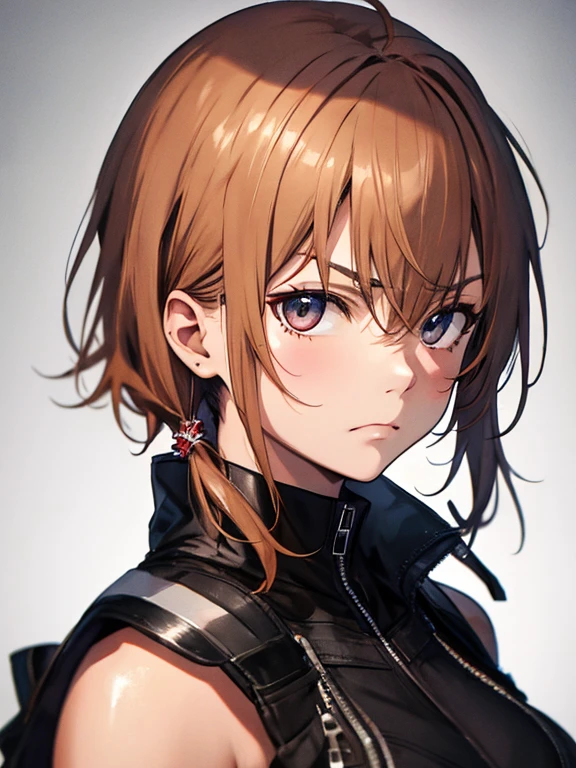 Frowning、Misaka Mikoto、blond, UHD, retina, masterpiece, ccurate, anatomically correct, textured skin, super detail, high details, high quality, best quality, highres, 4K