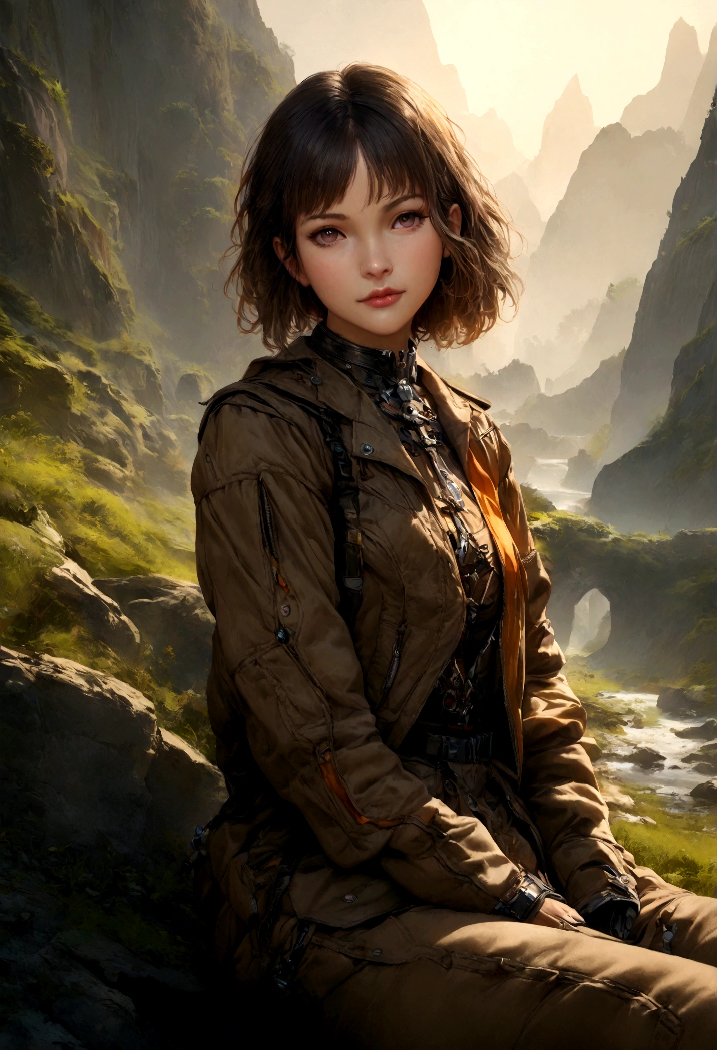 1 girl sitting alone on sofa singing, (best quality, 4k, 8k, fashion artwork: 1.2), super detailed, (realistic, realistic) Realistic: 1.37), dynamic range high, ultra-high resolution, studio lighting, ultra-thin, physically rendered, ultra-detailed, key colors, vivid, landscape, animation, sci-fi, photography, concept artist, dark, colors
