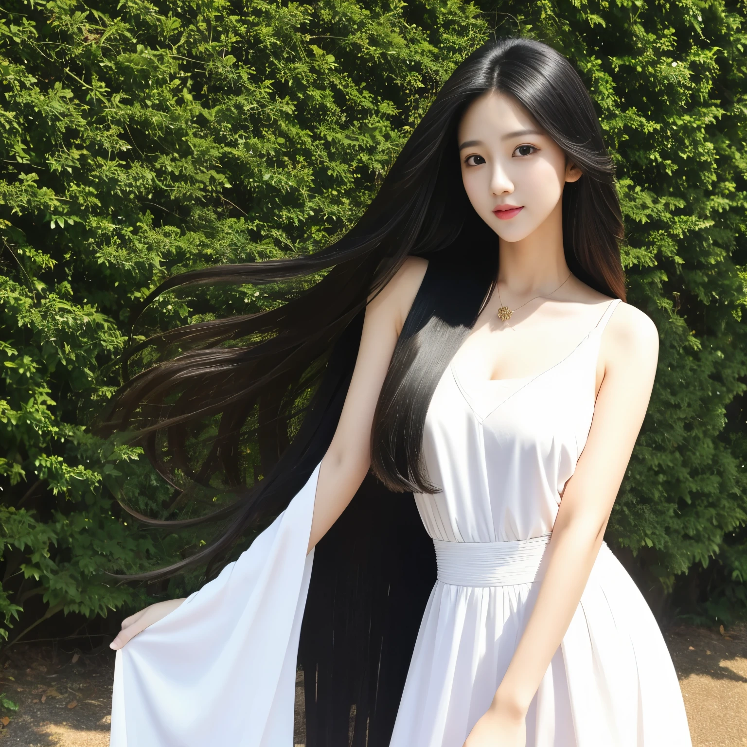 Super long hair、Best image quality、highest quality、Highest Resolution、Ultra-realistic photos、Full body photo、1 girl、Very beautiful face、超Super long hair、Hair length（approximately）.５Meters、Straight black hair、Hair longer than height、Hair&#39;It hasn&#39;t been cut in over 20 years.、Slender body、naked、World Long Hair Contest Winner、Very long hair that fills the screen、The longest hair in the world、The most abundant hair in the world、The most beautiful hair in the world、Location: Private pool、My long hair spills out onto the poolside、Long hair covers her vagina、Long hair wrapped around the body、私の長い黒Hairベルベットのように艶やか、I have never had my hair cut since I was born.、I take care of my long hair every day、Rapunzel felt inferior to me because of my long hair and ran away.、If my loved one wants it, I&#39;ll give him all of my long hair、私の長いHairとてもセクシー、私の長いHairいやらしい、私の長いHair挑発的で卑猥だ、私の長いHair私の最大のチャームポイント。