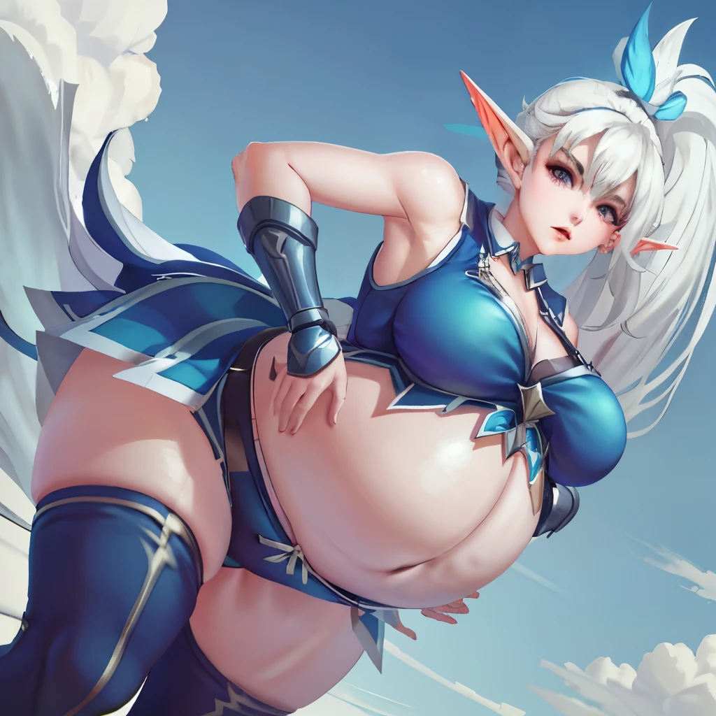 Ponytail , white hair,Big Baby Bump pregnant, bunny girl suit , Big , nipple, cum,16 years girl, Big pregnant Belly, Big Pregnant girl, Largest Belly of Pregnant, Huge Pregnancy Belly, blue eyes, huge 9 months Pregnancy Belly, elf girl