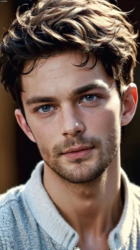 Jamie dornan, (gay porn magazine cover:1.4), best quality, masterpiece, very aesthetic, perfect composition, intricate details, ultra-detailed, hard face, handsome, innocence