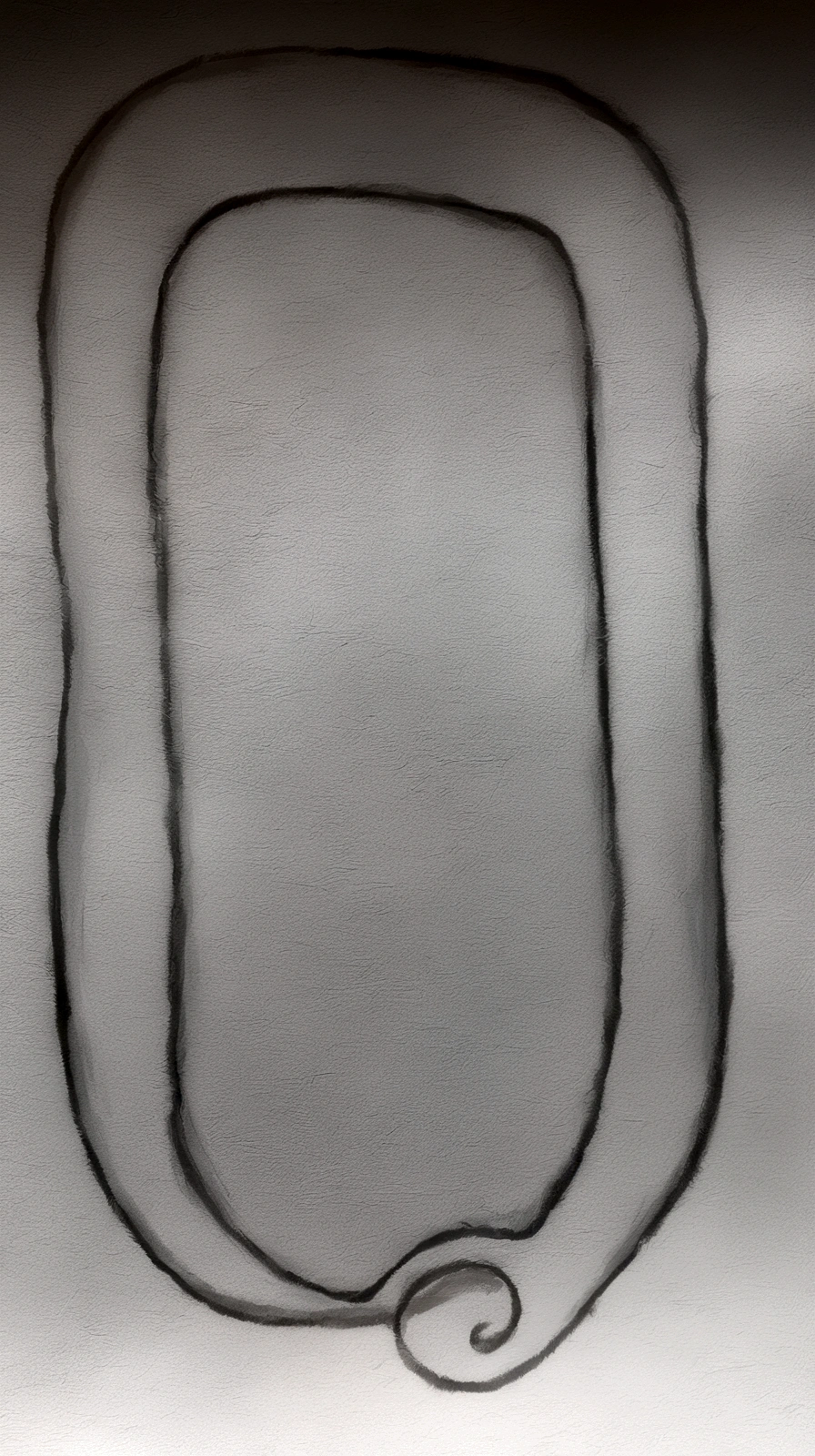redesenhe essa arte na cor branco com o fundo preto