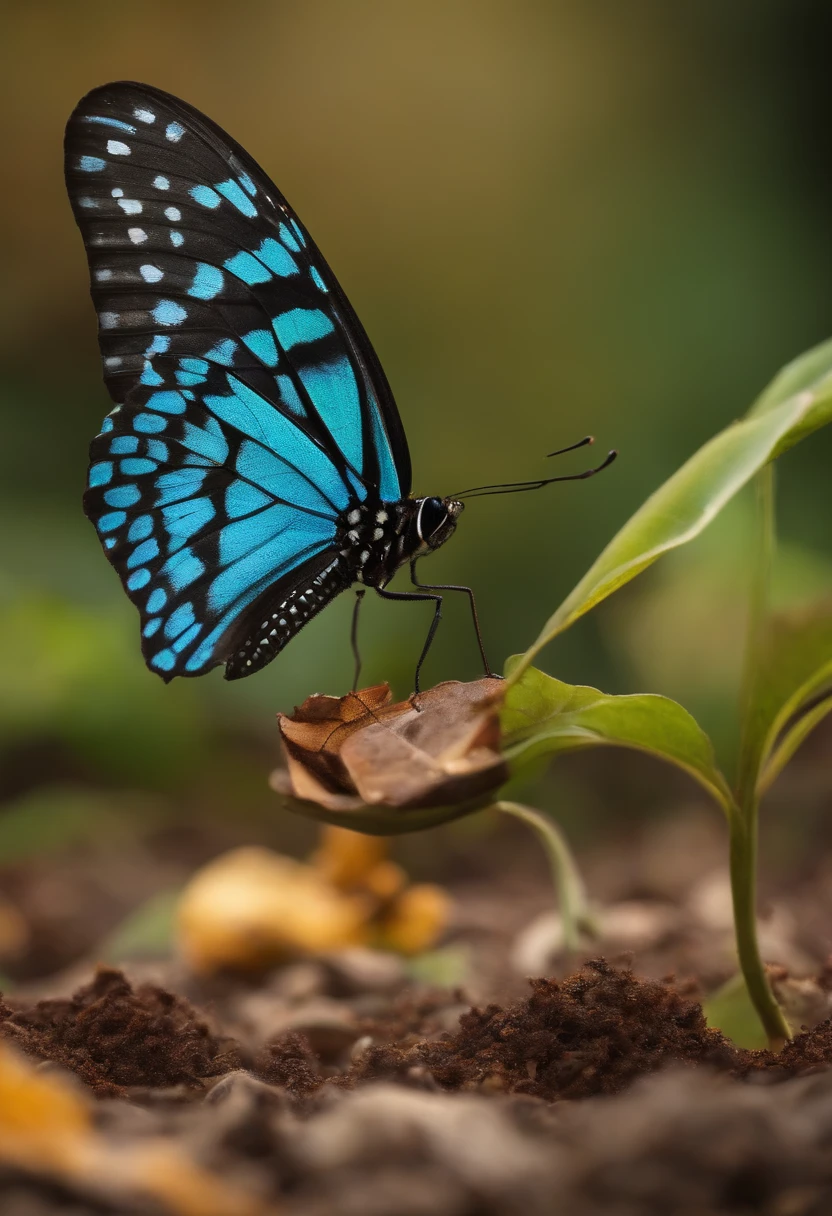blue butterfly