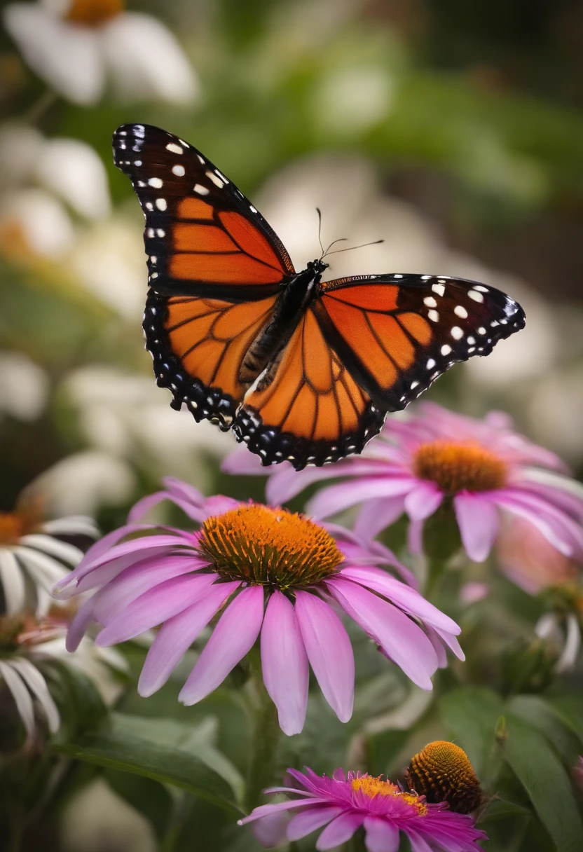 The butterfly shares its knowledge of the garden with other insects, helping them find food and shelter