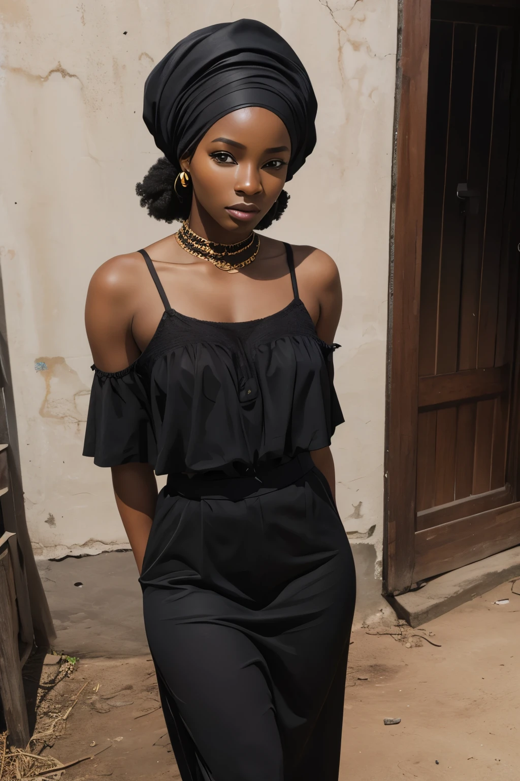 A black nigerian woma