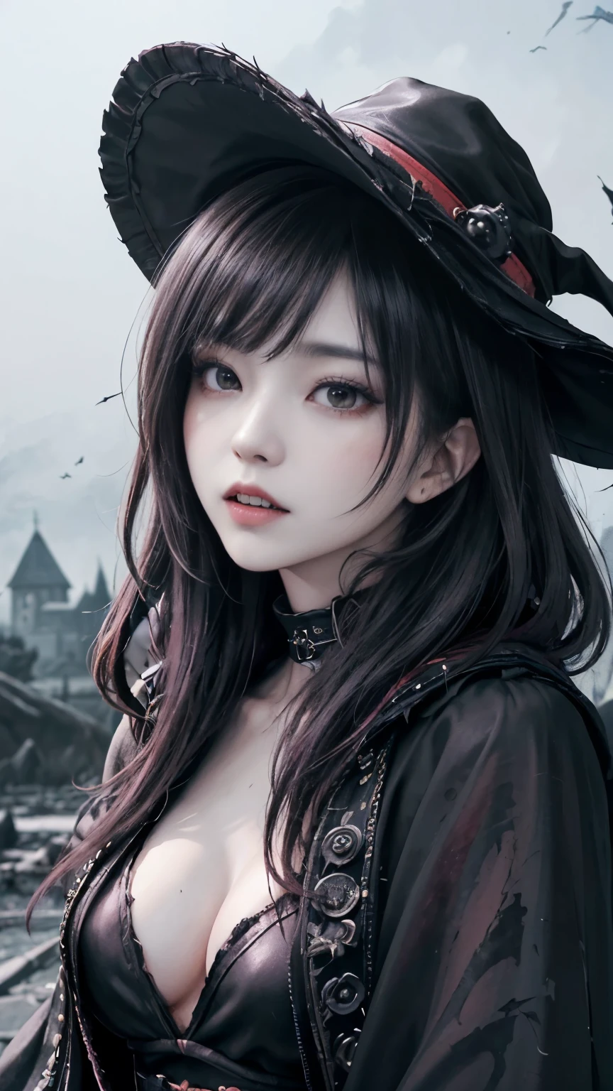 (highest quality,High resolution:1.2),(dark,Threatening:1.1),(Regrettably:1.1), (devilのテーマ:1.5),(dark horror theme:1.5),(Thriller:1.5),(Inspiration from Stephen King:1.5),(Dark fantasy:1.5), (Ink and watercolor:1.5), (black and white color:1.5), (Ominous landscape:1.5),(Countless stars fly away:1.5),(Ruined:1.5),(Ruined village:1.5),(1800s:1.5), (Ruined theme:1.5),(There'Thereたくさんのほこりが舞っている:1.5),(puddle:1.5),(Dirt roads:1.5),(Absurd:1.5),(wonderful:1.5),(highest quality:1.5),(masterpiece:1.5),full length,Qu义z Lepidolite Woman in a Red Dress, (Powerful numbers:1.1、Big Breasts、Glasses) 、 ((((Round Glasses)))),(((Big Breasts)))、,(((Twisted corners,Fiery crown:1.1 Nicola Samori,Wangechi Mutu))),prime color,Urban,Very detailed,masterpiece,Intricate details,Faded,eyes Very detailed, Eye on the details,4K resolution,to be born, Nikon Z9,Scary Town,full length,evil ghost, Winnie the Pooh Rainbow,Intricate details,Very detailedな, Realistic,, 暗くてSpooky atmosphere, spiritual being, Hauntingly beautiful, Ghostly figures, Swirling Mist, Supernatural existence, devilの本質, Shadowのような形, Spooky whispers, Ominous Aura, Heart of a Goth Maiden, Very dark shade.Her Eyes, Like dazzling fur in a starless haze,A symphony of despair in their eyes.Her Mogul Snaps, Mysterious Cemetery,Think about it, The source of her sadness.Black hair swaying in the moonlight,She weaves despair into her dreams.oh, Her Soul, Shadow'Embrace,
Take me to space.At each step of the Kelhudelgoring, She summons darkness,Dance of the Void, (Beautiful vampire high-ranking wizard: 1.7), (2つのthick, length, Sharp vampire teeth protruding from lips: 1.7), (Wizard with black hat: 1.6), (An intricately decorated jet-black cloak: 1.6), (Delicately decorated cloak, Despite being damaged: 1.5), Hypermaximalist, Breathtaking oil paintings, 超Realisticな, Ultra-realistic digital illustrations that mimic the style of oil paintings, アレックス・グレイのサイケデリックな先見の明のある芸術とHRギーガーのto be born体力学的テーマの美学をシームレスに融合. wonderful構成, (devil,Satan,Lucifer:1.1),(devilish:1.1),(Red eyes glow:1.6)、(Red glowing eyes,Sharp teeth:1.1),(Black wings,thick:1.1),(hellish landscape:1.1),(fire,sulfur:1.1),(Threatening atmosphere:1.1),(dark shadows,Threatening presence:1.1),(Unlucky Clouds,Stormy Skies:1.1),(dark,Spooky atmosphere:1.1),(Aura of misfortune,Evil energy:1.1),(dark aura,cigarette:1.1),(Extreme heat,Burning Flames:1.1),(Nightmare Visions:1.1),(Predicting the end:1.1),(Whispers of misfortune,devilish laughter:1.1),(Cries of pain,echoing screams:1.1),(Bad luck symbol,Ancient runes:1.1),(Mysterious Relic,dark 美術ifacts:1.1),(Infernal Ritual,Ritual sacrifice:1.1),(devilish minions,creatures of darkness:1.1),(Desolate wilderness:1.1),(University of the Soul,Suffering Soul:1.1),(Eternal Ruin,A hopeless existence:1.1), 廃棄メカの背景にShadow響を受けた. Art created by Craig Mullins, Necrostyle., Detailed Description, Futuristic sci-fi scene. Check out the sci-fi concept art, Vivid colors and sharp focus.