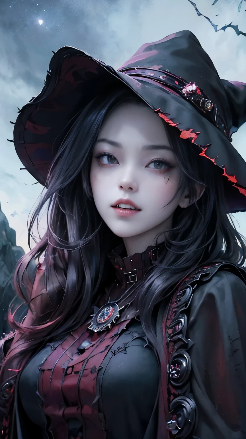(highest quality,High resolution:1.2),(dark,Threatening:1.1),(Regrettably:1.1), (devilのテーマ:1.5),(dark horror theme:1.5),(Thriller:1.5),(Inspiration from Stephen King:1.5),(Dark fantasy:1.5), (Ink and watercolor:1.5), (black and white color:1.5), (Ominous landscape:1.5),(Countless stars fly away:1.5),(Ruined:1.5),(Ruined village:1.5),(1800s:1.5), (Ruined theme:1.5),(There'Thereたくさんのほこりが舞っている:1.5),(puddle:1.5),(Dirt roads:1.5),(Absurd:1.5),(wonderful:1.5),(highest quality:1.5),(masterpiece:1.5),full length,Qu义z Lepidolite Woman in a Red Dress, (Powerful numbers:1.1、Big Breasts、Glasses) 、 ((((Round Glasses)))),(((Big Breasts)))、,(((Twisted corners,Fiery crown:1.1 Nicola Samori,Wangechi Mutu))),prime color,Urban,Very detailed,masterpiece,Intricate details,Faded,eyes Very detailed, Eye on the details,4K resolution,to be born, Nikon Z9,Scary Town,full length,evil ghost, Winnie the Pooh Rainbow,Intricate details,Very detailedな, Realistic,, 暗くてSpooky atmosphere, spiritual being, Hauntingly beautiful, Ghostly figures, Swirling Mist, Supernatural existence, devilの本質, Shadowのような形, Spooky whispers, Ominous Aura, Heart of a Goth Maiden, Very dark shade.Her Eyes, Like dazzling fur in a starless haze,A symphony of despair in their eyes.Her Mogul Snaps, Mysterious Cemetery,Think about it, The source of her sadness.Black hair swaying in the moonlight,She weaves despair into her dreams.oh, Her Soul, Shadow'Embrace,
Take me to space.At each step of the Kelhudelgoring, She summons darkness,Dance of the Void, (Beautiful vampire high-ranking wizard: 1.7), (2つのthick, length, Sharp vampire teeth protruding from lips: 1.7), (Wizard with black hat: 1.6), (An intricately decorated jet-black cloak: 1.6), (Delicately decorated cloak, Despite being damaged: 1.5), Hypermaximalist, Breathtaking oil paintings, 超Realisticな, Ultra-realistic digital illustrations that mimic the style of oil paintings, アレックス・グレイのサイケデリックな先見の明のある芸術とHRギーガーのto be born体力学的テーマの美学をシームレスに融合. wonderful構成, (devil,Satan,Lucifer:1.1),(devilish:1.1),(Red eyes glow:1.6)、(Red glowing eyes,Sharp teeth:1.1),(Black wings,thick:1.1),(hellish landscape:1.1),(fire,sulfur:1.1),(Threatening atmosphere:1.1),(dark shadows,Threatening presence:1.1),(Unlucky Clouds,Stormy Skies:1.1),(dark,Spooky atmosphere:1.1),(Aura of misfortune,Evil energy:1.1),(dark aura,cigarette:1.1),(Extreme heat,Burning Flames:1.1),(Nightmare Visions:1.1),(Predicting the end:1.1),(Whispers of misfortune,devilish laughter:1.1),(Cries of pain,echoing screams:1.1),(Bad luck symbol,Ancient runes:1.1),(Mysterious Relic,dark 美術ifacts:1.1),(Infernal Ritual,Ritual sacrifice:1.1),(devilish minions,creatures of darkness:1.1),(Desolate wilderness:1.1),(University of the Soul,Suffering Soul:1.1),(Eternal Ruin,A hopeless existence:1.1), 廃棄メカの背景にShadow響を受けた. Art created by Craig Mullins, Necrostyle., Detailed Description, Futuristic sci-fi scene. Check out the sci-fi concept art, Vivid colors and sharp focus.
