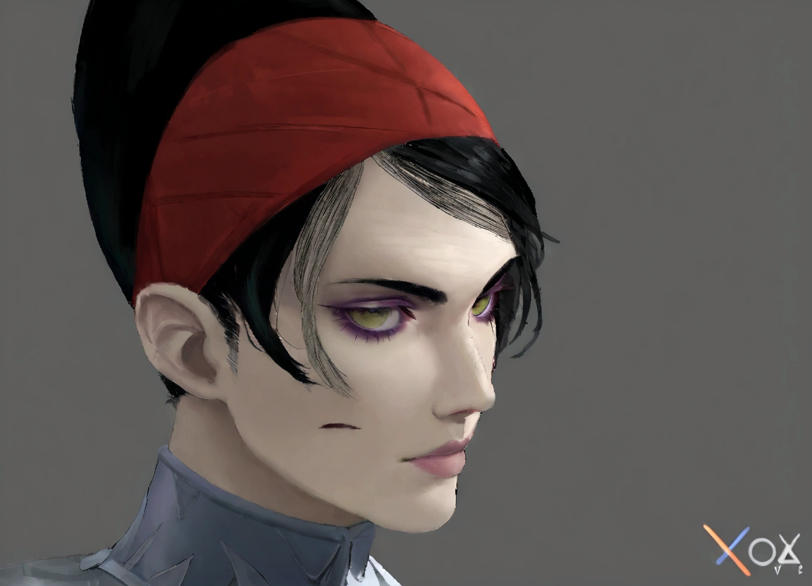um close de uma mulher, personagem de perto, close da arte do personagem, close do personagem, personagem de perto, close do retrato do personagem, retrato de azar de arcano, retrato hiperdetalhado, 2d concept art head macro shot, retrato de personagem em close, with very altamente detalhado face, altamente_detalhado_face!!!, sharp face with high detail, olhos cinzas brilhantes, maquiagem nos olhos