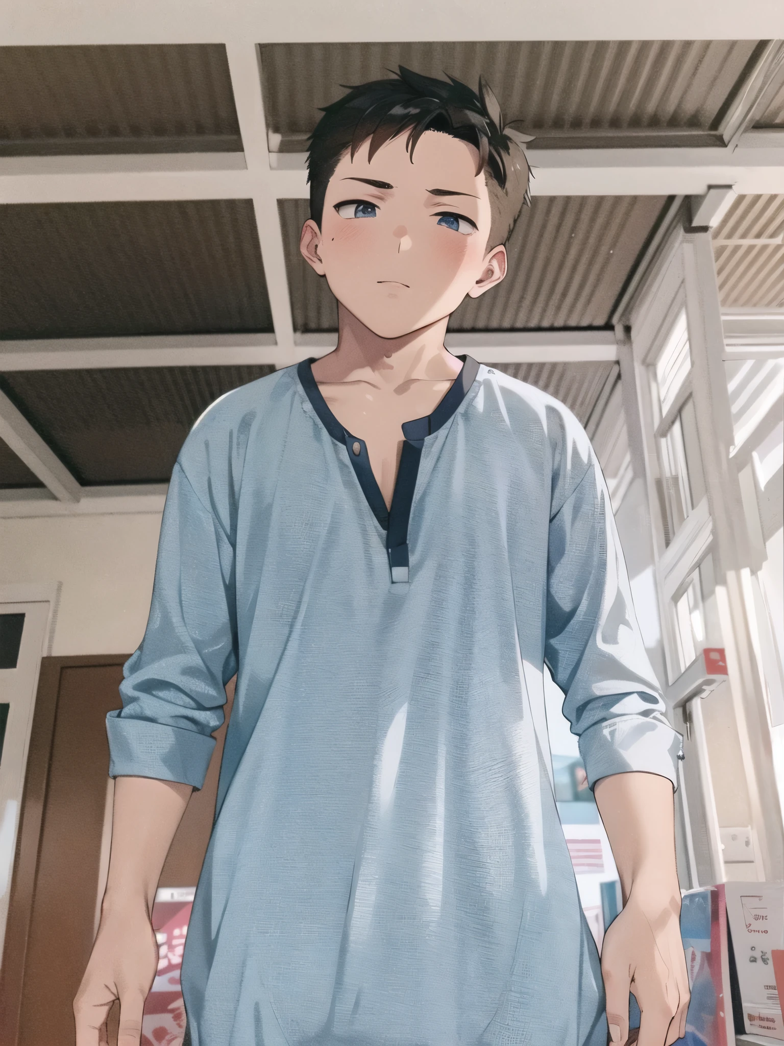 Anime boy cool cute skin white
