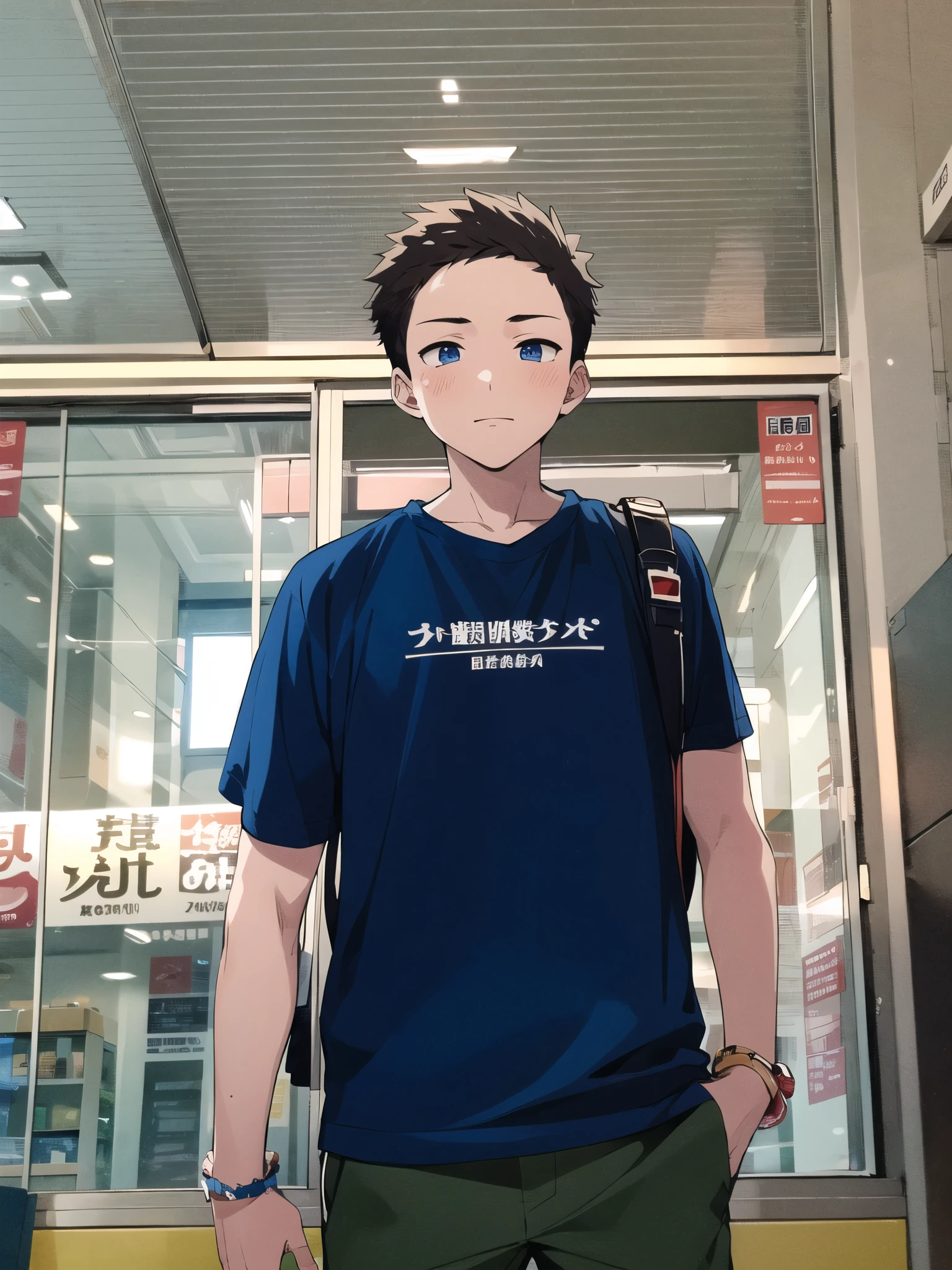 Anime boy cool cute skin white