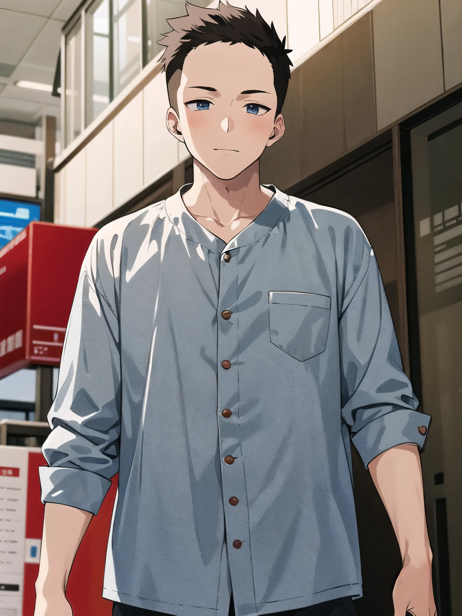 Anime boy cool cute skin white