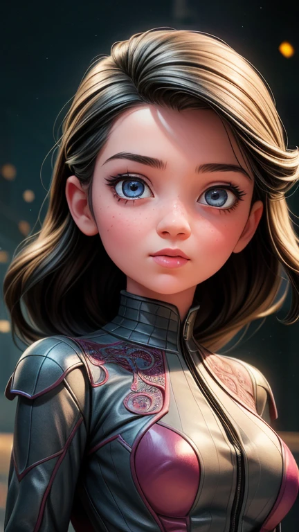a young girl riding a giant spider, detailed face, extremely detailed eyes and face, beautiful detailed lips, longeyelashes, detailed school uniform, detailed spider, intricate spider legs, highly detailed, photorealistic, 8k, masterpiece, cinematic lighting, vibrant colors, fantasy, magical realism, surreal