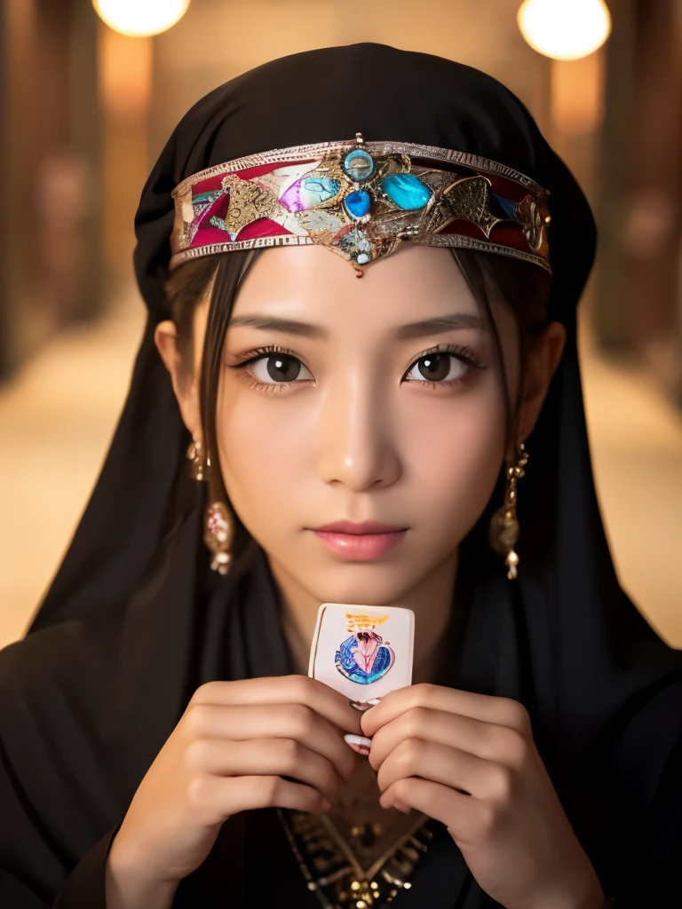 fortune teller、Beautiful older sister、crystal、1 person、solo、With gaze、