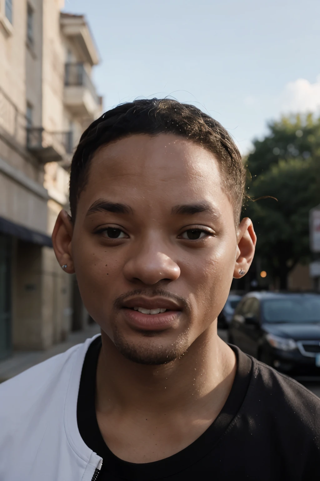 15-year-old Will Smith face