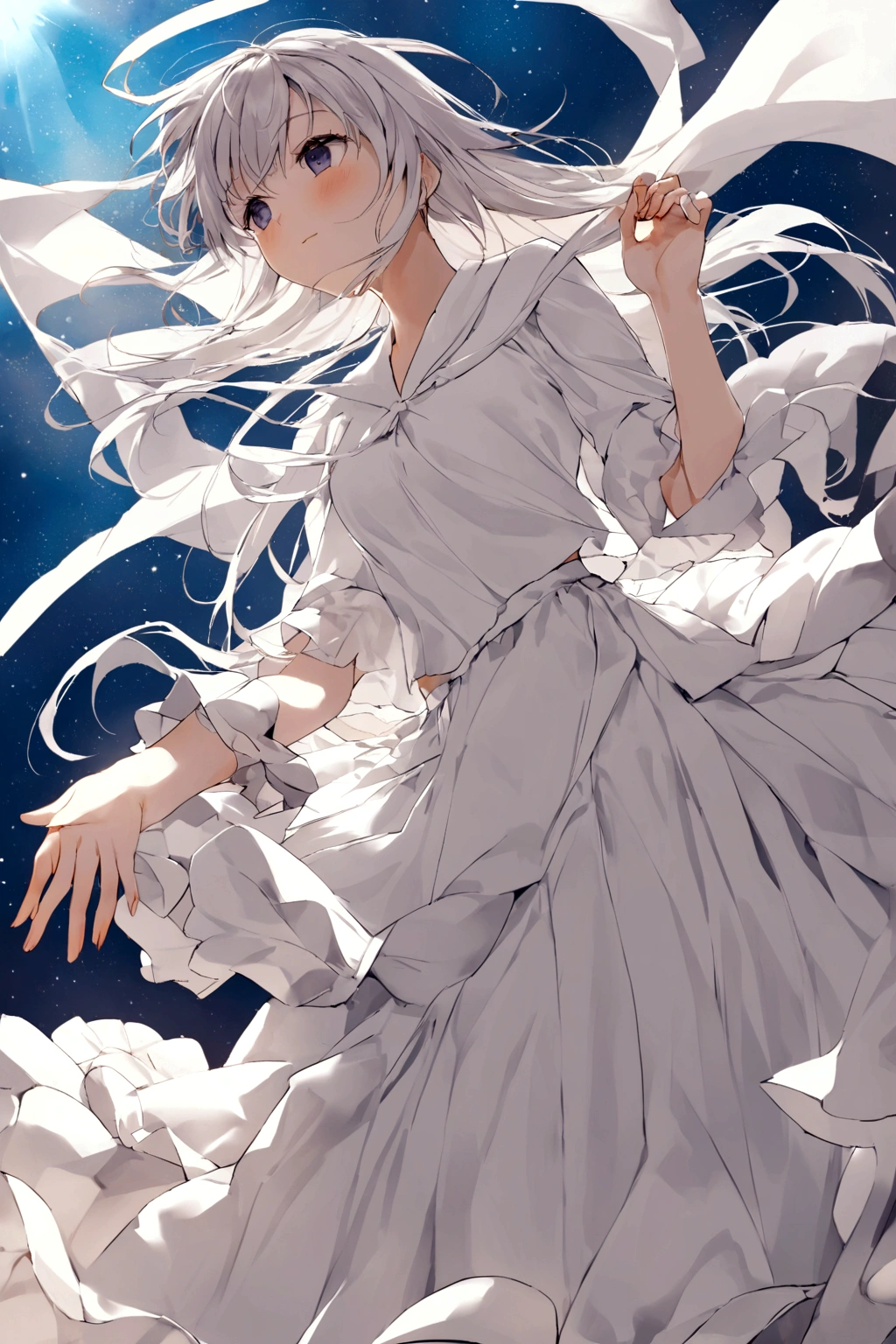 A strong wind exposes her white cotton panties、A strong wind exposes her white cotton panties、Kyoko Otonashi Maison Ikkoku Low Angle、Long skirt、強風でHolding the flipping skirt with your hand、A strong wind exposes her white cotton panties、:((Holding the flipping skirt with your hand))
