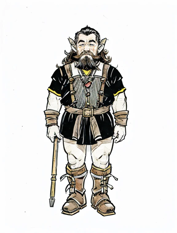 (dwarf, short body:1.3), dady, dad, mature male