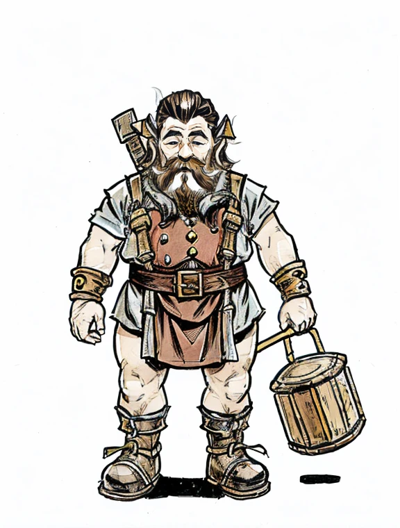 (dwarf, short body:1.3), dady, dad, mature male