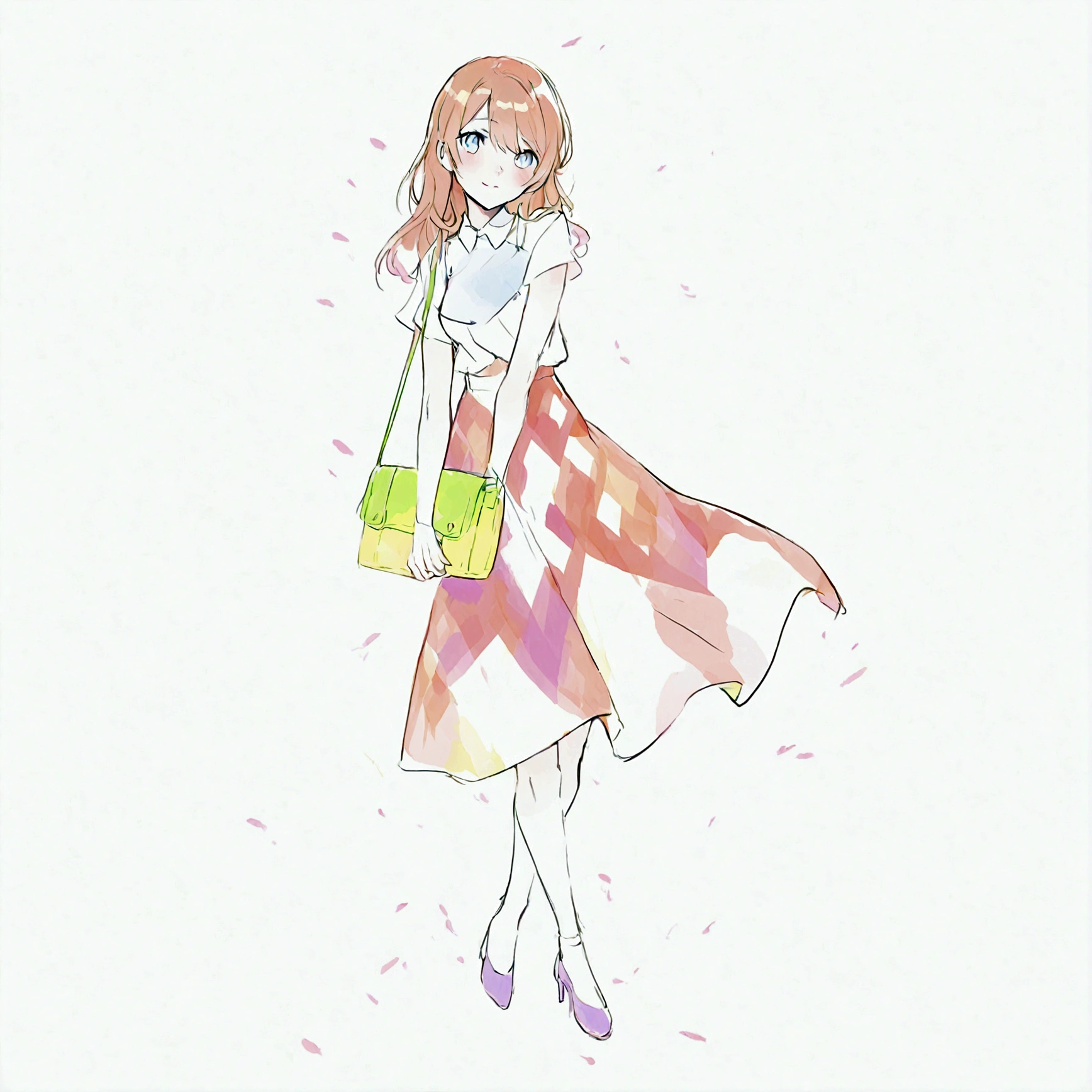 A flashy young woman、Wide variety
