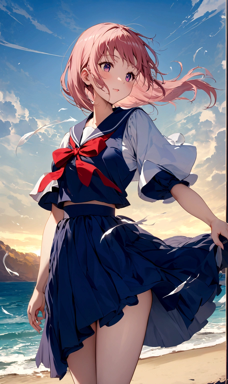 A strong wind exposes her white cotton panties、A strong wind exposes her white cotton panties、Kyoko Otonashi Maison Ikkoku Low Angle、Long skirt、強風でHolding the flipping skirt with your hand、A strong wind exposes her white cotton panties、:((Holding the flipping skirt with your hand))