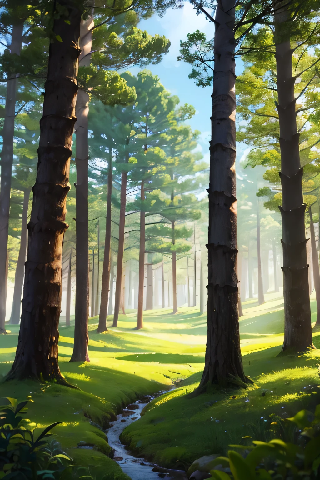 Dibuja un bosque