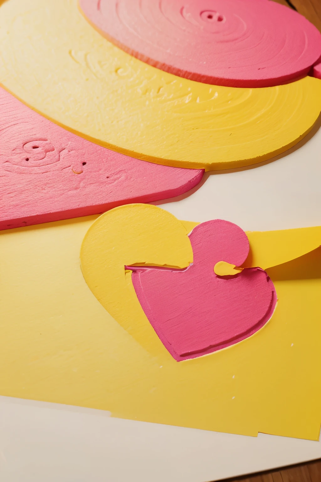 Create the name manim with yellow and pink colors in details the shape of the letter is melted style