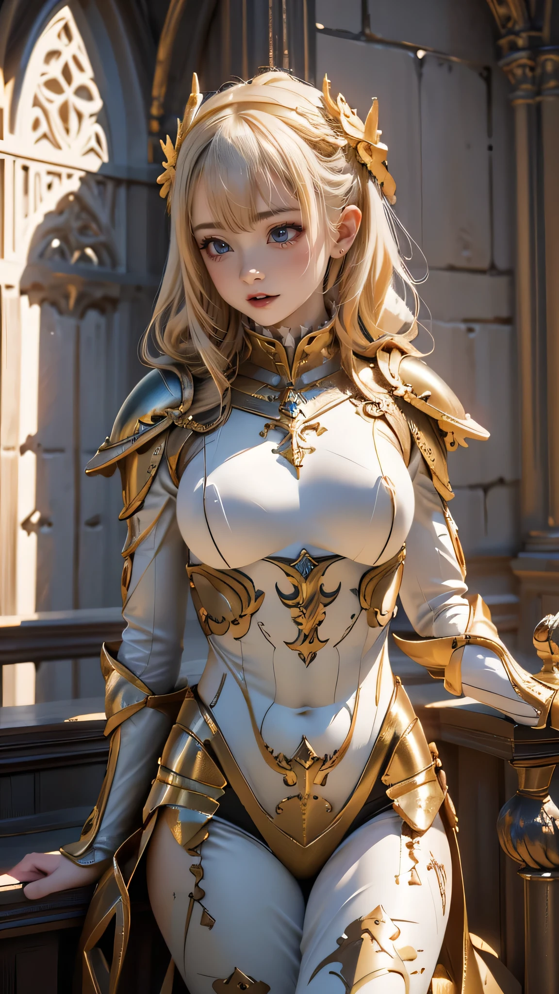 full body,from below,angel armor,(random pose),(Thin type:1.8),(big breasts),(random hairstyle),(Highest image quality,(8k),ultra-realistic,best quality, high quality, high definition, high quality texture,high detail,beautiful detailed,fine detailed,extremely detailed cg,detailed texture,a realistic representation of the face,masterpiece,Sense of presence)