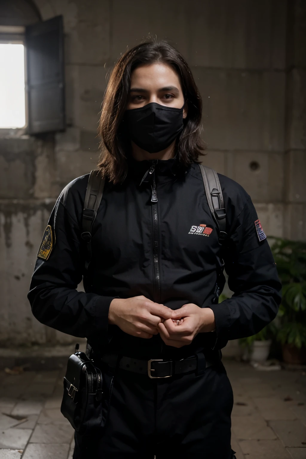 Claro, Here you have the description of a super hero with a black suit:

**Nombre:** Sombra Nocturna

**Identidad Secreta:** Javier Moreno, un ex agente de operaciones encubiertas del gobierno.

**Origen:** After a failed mission in which he was betrayed by his superiors, Javier fue dado por muerto. He survived and hid in the shadows, finding an ancient secret order that taught him how to control dark energy and become a master of infiltration and combat.

**Poderes y Habilidades:**
- **Shadow Manipulation:** Puede controlar las sombras a su alrededor, using them to become invisible, crear armas y formar barreras impenetrables.
- **Teletransporte en las Sombras:** Able to move instantly from one place to another through shadows, allowing you to escape and attack quickly.
- **Night vision:** Puede ver perfectamente en la oscuridad total, lo que le da una ventaja significativa durante la noche.
- **martial arts mastery:** Trained in various forms of hand-to-hand combat and stealth tactics.

**Debilidad:** Su poder depende de la presencia de sombras. En condiciones de luz intensa y directa, sus habilidades se debilitan considerablemente.

**Trama:** Javier fights against a corrupt organization within the government that seeks to control society from the shadows. Utiliza sus habilidades para exponer la verdad, proteger a los inocentes y vengarse de aquellos que lo traicionaron.

**Apariencia:** Sombra Nocturna viste un traje negro ajustado hecho de un material avanzado que absorbe la luz, making it almost invisible in the dark. The suit is equipped with multiple gadgets, incluyendo ganchos de escalada, bombas de humo y un comunicador avanzado. He wears a black mask that covers his face, dejando solo sus ojos visibles, which glow with a faint purple glow when he uses his powers.

**Lema:** "De las sombras surge la verdad, y yo soy su vengador."