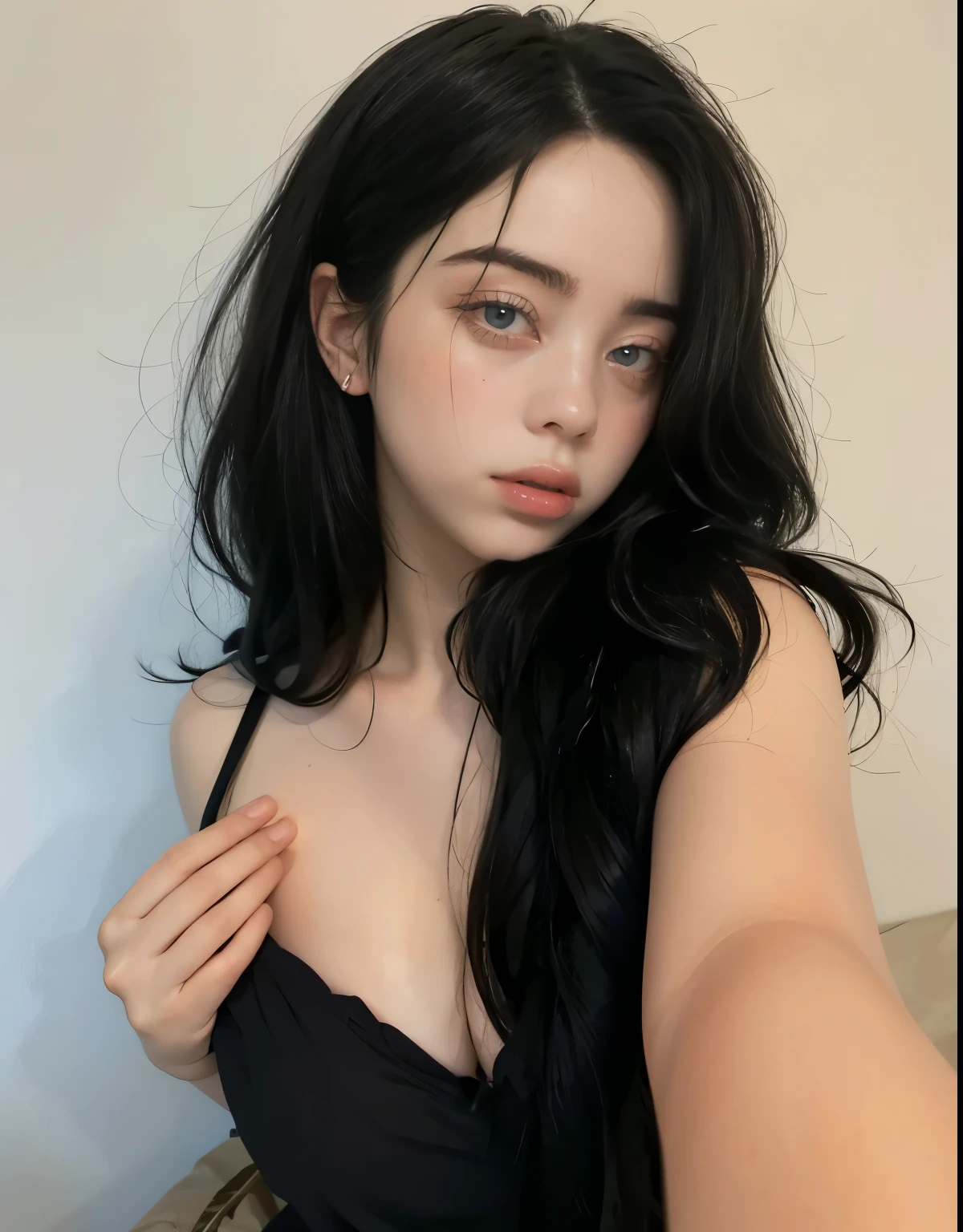 mujer hinchada con auriculares posando para una foto, ulzzang, pelo largo con flequillo cheia, pelo largo con flequillo, pelo largo y oscuro con flequillo, Ella tiene el pelo negro con flequillo., chica anime en la vida real, cabello limpio con flequillo, brown pelo largo con flequillo, pelo largo y negro con flequillo, Franja reta longa, coreana